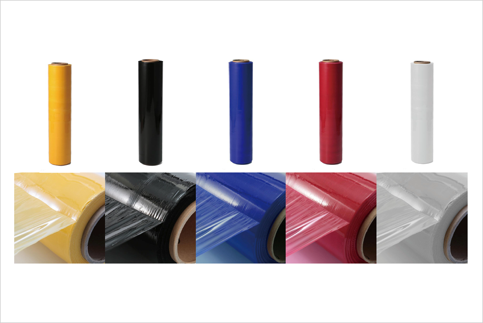 オーキッドカラーストレッチフィルム